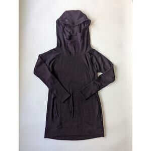 Athleta XSP Purple Long Hoodie With Pockets